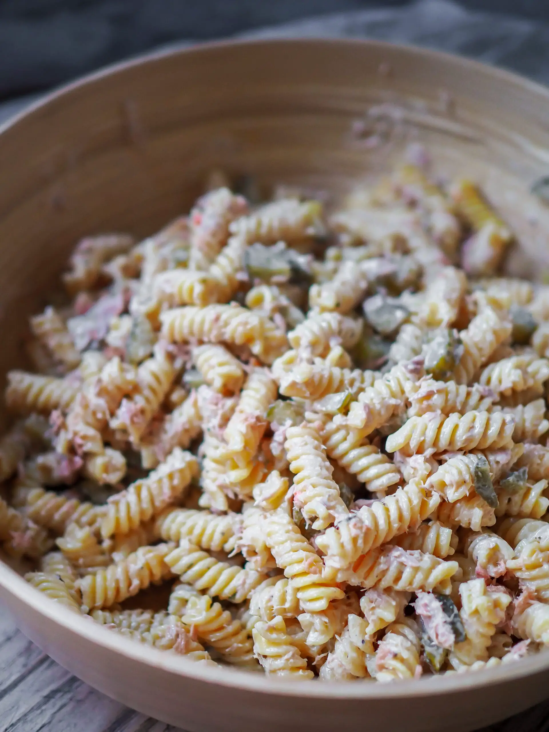 Bester Nudelsalat ohne Mayo - Leichtgelassen